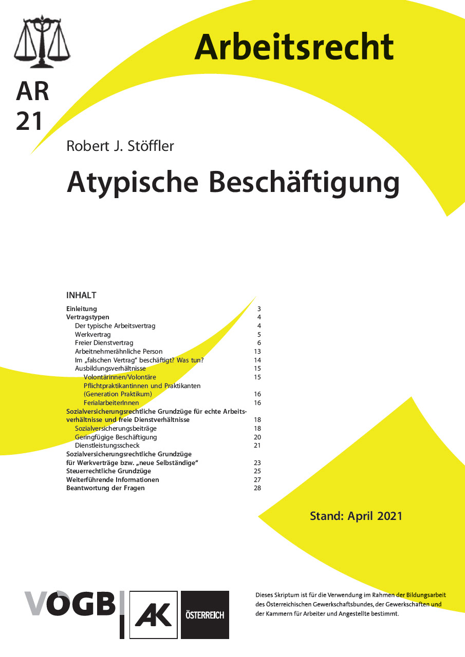 Atypische Beschäftigung